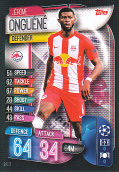 Jerome Onguene Red Bull Salzburg 2019/20 Topps Match Attax CL #SAL3